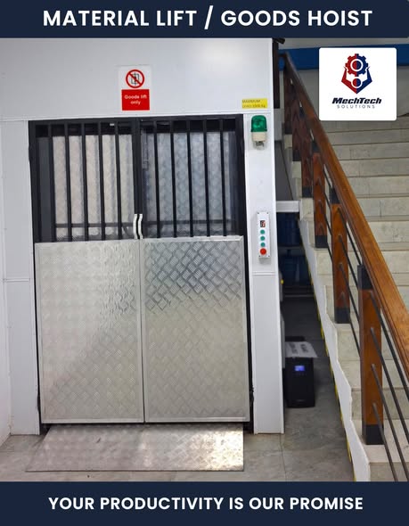 2 Ton Goods Hoist Installation