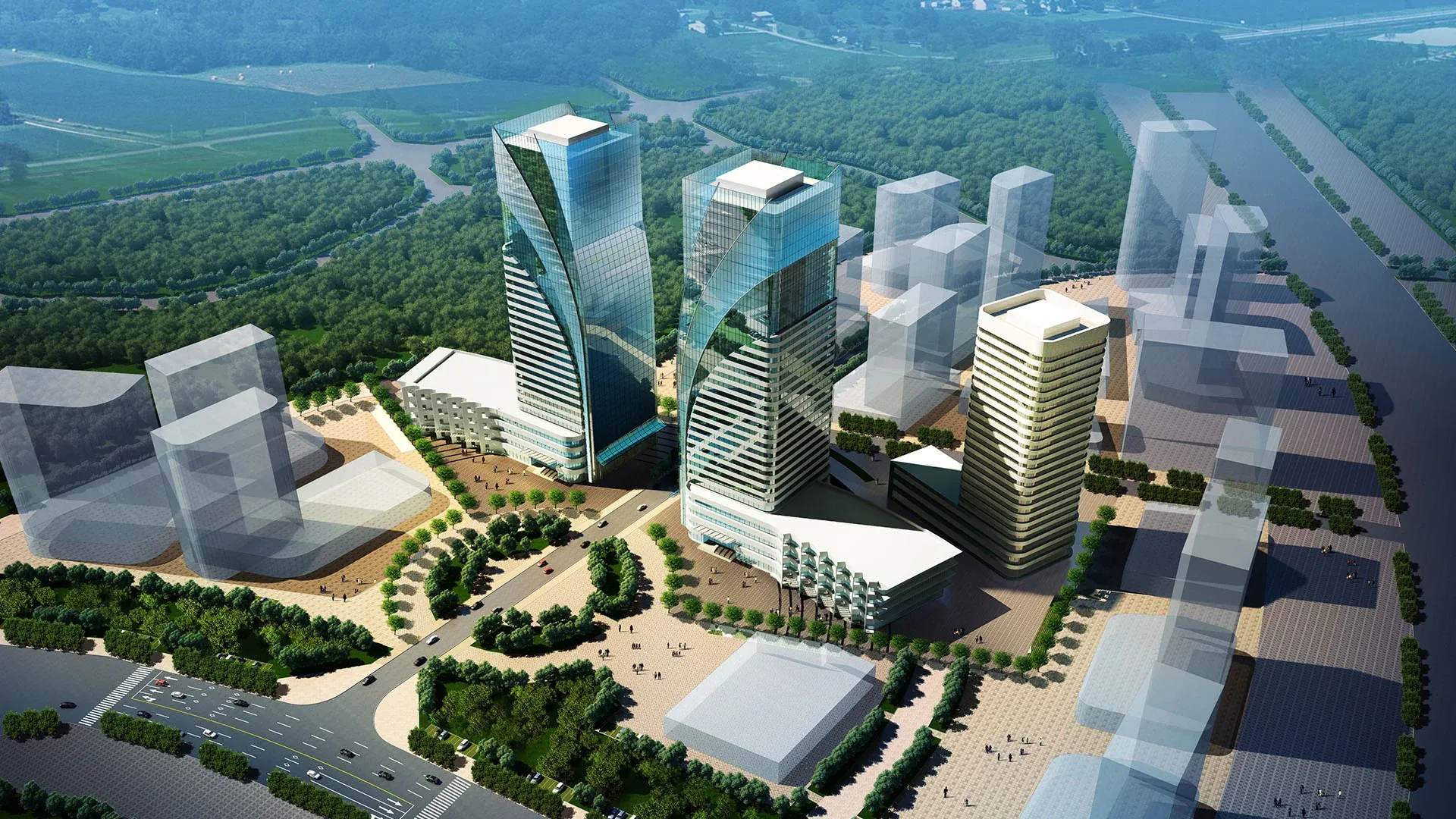 Business Center_Project Cases_Sicher Elevator Co., Ltd.
