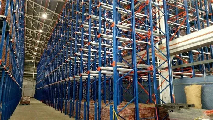 Drive In Racking System With Powder Coated For Warehouse Storage