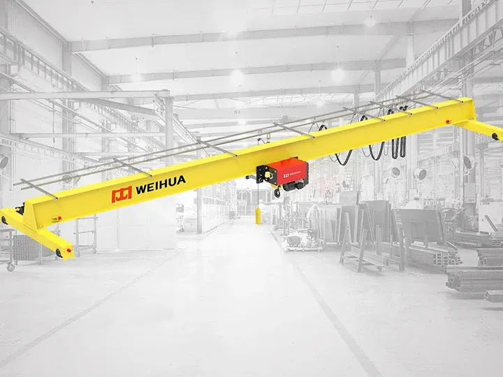 European Single Girder Bridge Crane