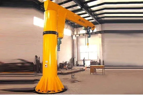 Floor-Mounted Jib Crane
