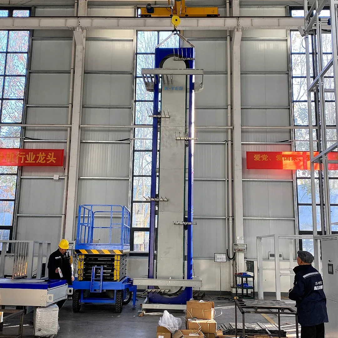 Fork platform vertical conveyor