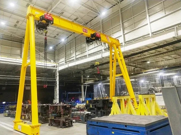 Gantry Crane with Electric Hoist
