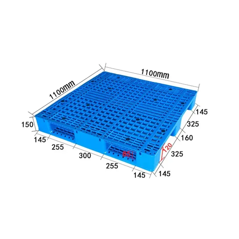 Grid 3 Runners Plastic Pallet
