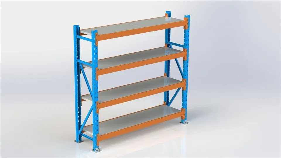 Medium Duty Shelving With Steel Decking