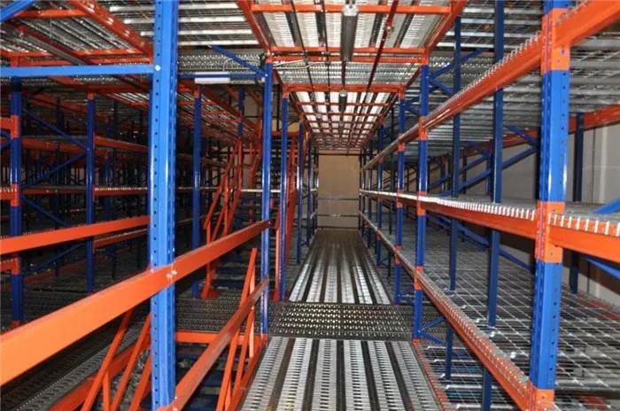 Multi tier Mezzanine Floor Rack