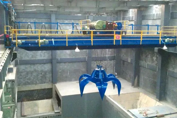 Overhead Crane for Garbage Disposal
