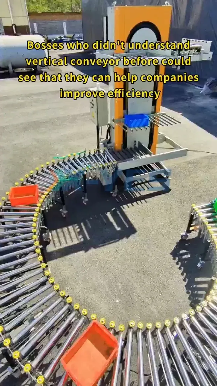 Smart Loading Enhancing Transport Efficiency Pallet Vertical Lift Box Elevator Conveyor Vertical Conveyor Lift