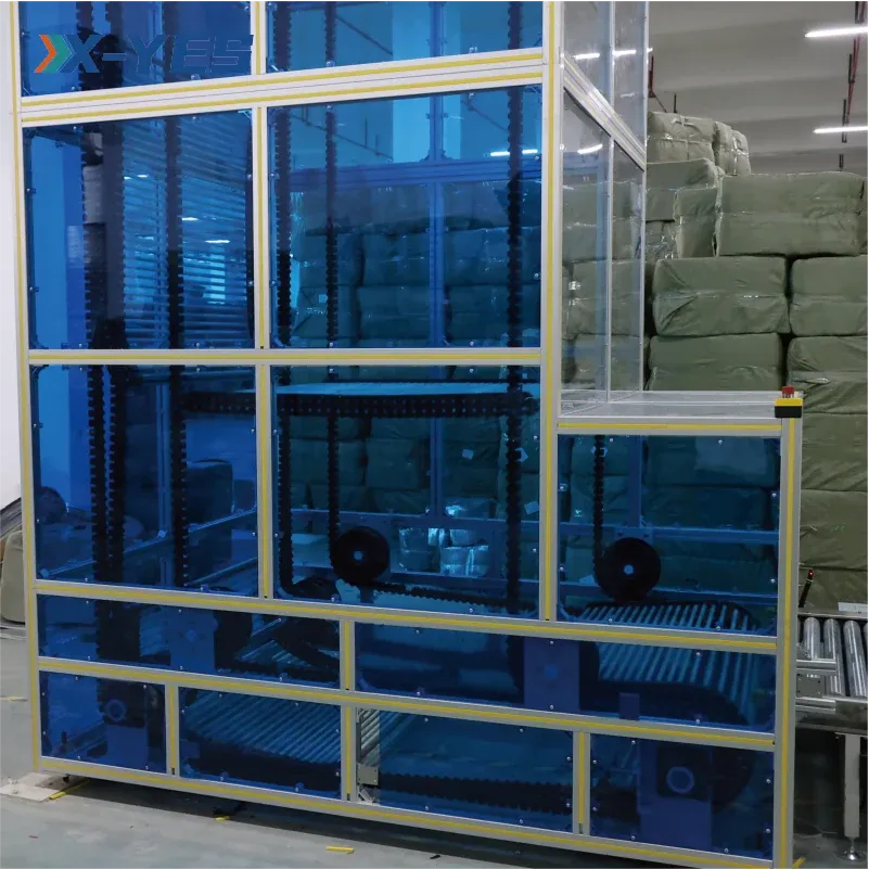 Vertical Lift Conveyor High Speed And Efficiency Saving Every Cent Mezzanine Goods Lift Continuous Vertical Conveyor