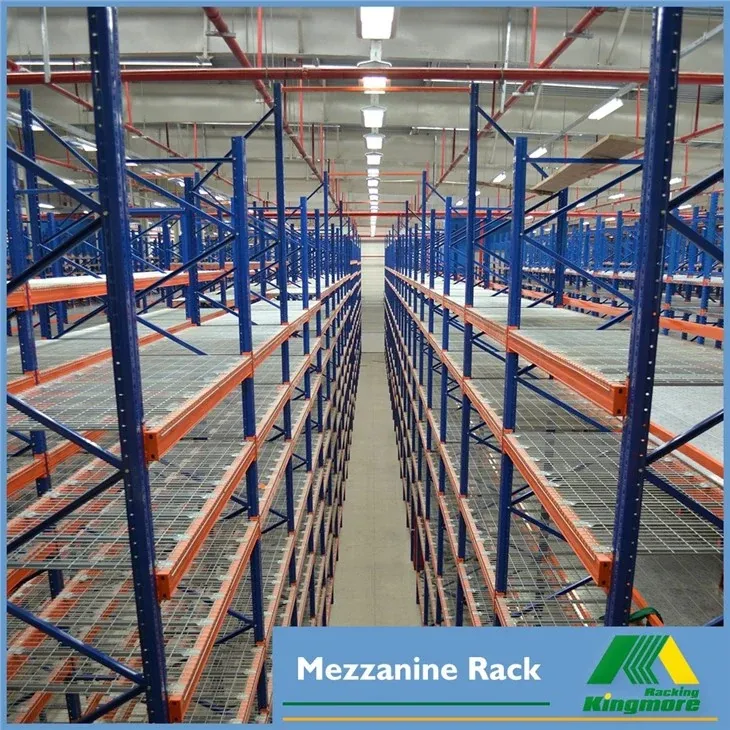 Warehouse Steel Rack Supported Strong Mezzanine Rack System